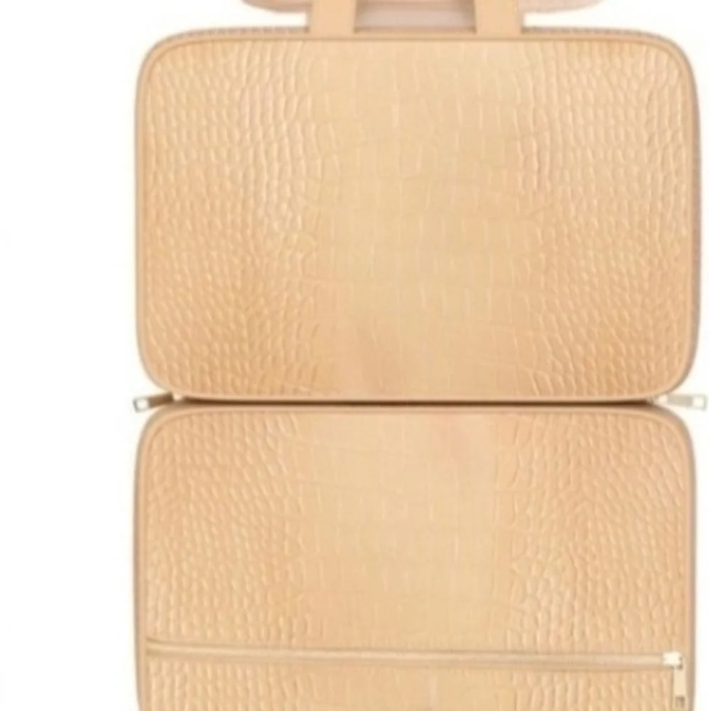 COMING SOON...Travel Toiletry Hanging Bag ~Light Tan~NEW